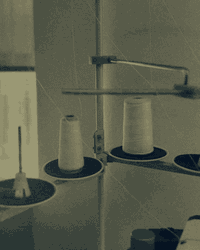 Thread cones in the atelier